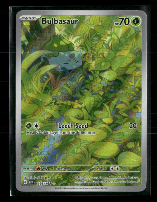 Bulbasaur SV: Scarlet & Violet 151 #166/165 - Front