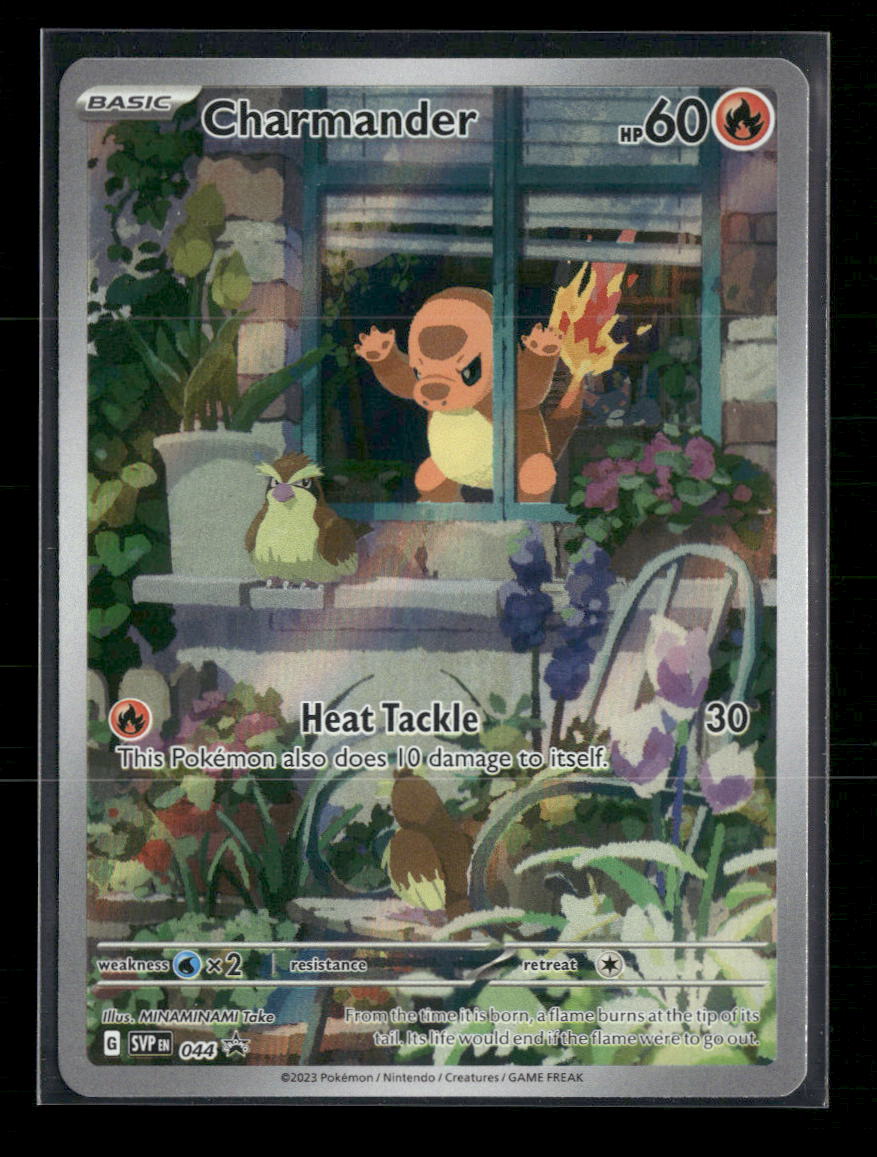 Charmander SV: Scarlet & Violet Promo Cards #044 - Front