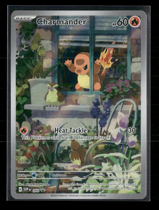 Charmander SV: Scarlet & Violet Promo Cards #044 - Front