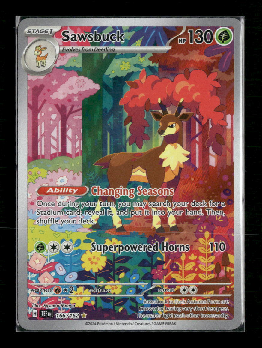 Sawsbuck SV05: Temporal Forces #166/162 - Front