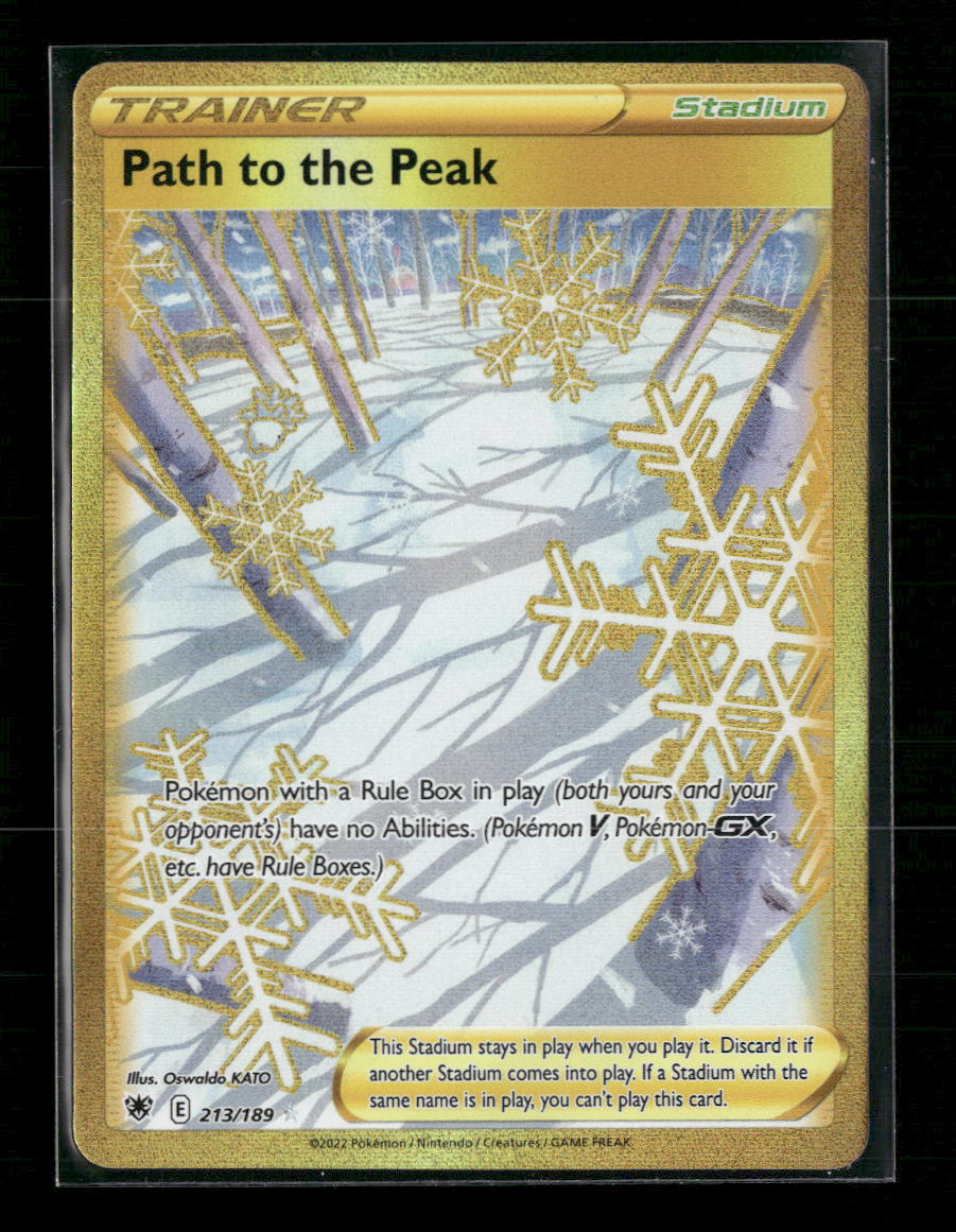 Path to the Peak (Secret) SWSH10: Astral Radiance #213/189 - Front