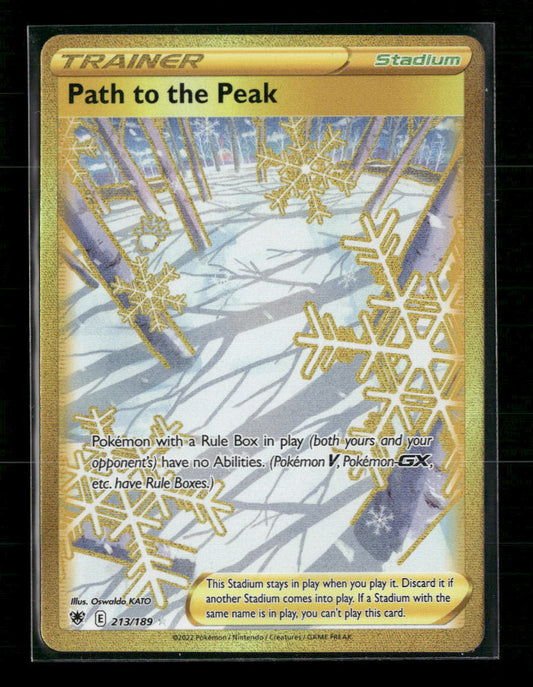 Path to the Peak (Secret) SWSH10: Astral Radiance #213/189 - Front