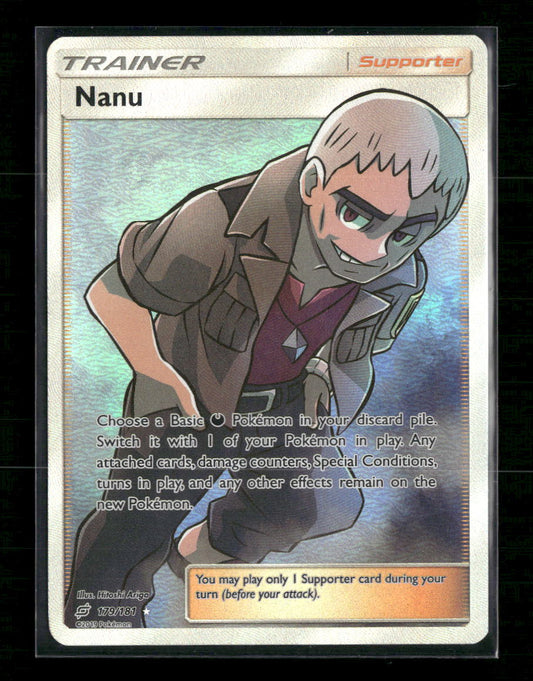 Nanu (Full Art) SM - Team Up #179/181 - Front