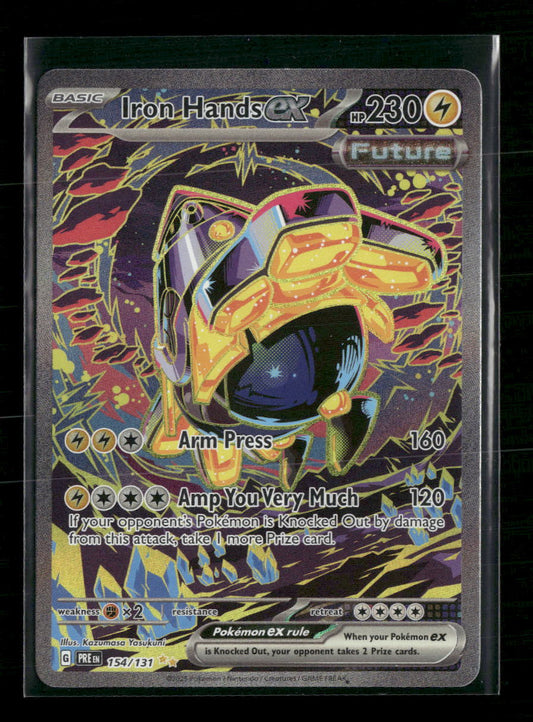 Iron Hands ex SV: Prismatic Evolutions #154/131 - Front