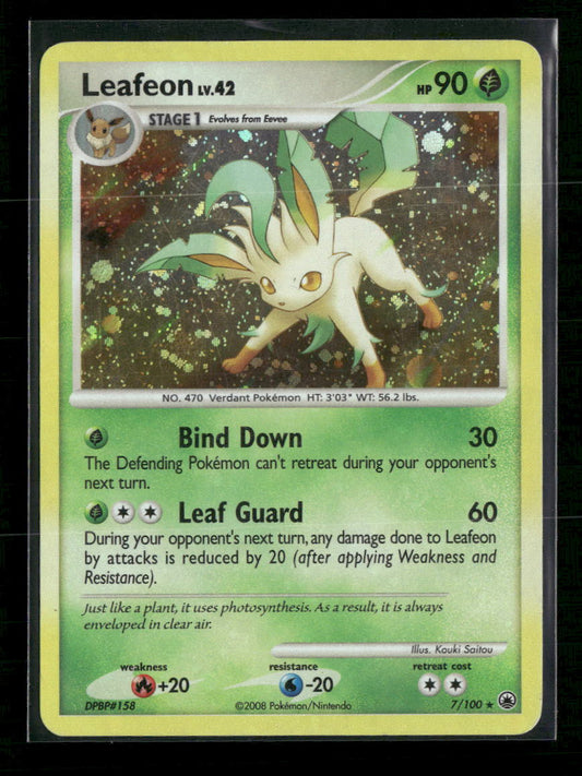 Leafeon (7) Majestic Dawn #7/100 - Front