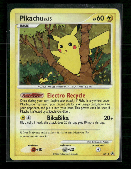 Pikachu Diamond and Pearl Promos #DP16 - Front