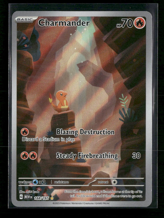 Charmander SV: Scarlet & Violet 151 #168/165 - Front
