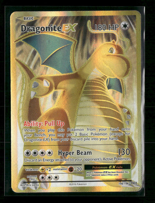 Dragonite EX (Full Art) XY - Evolutions #106/108 - Front