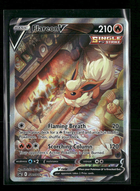 Flareon V SWSH: Sword & Shield Promo Cards #SWSH179 - Front