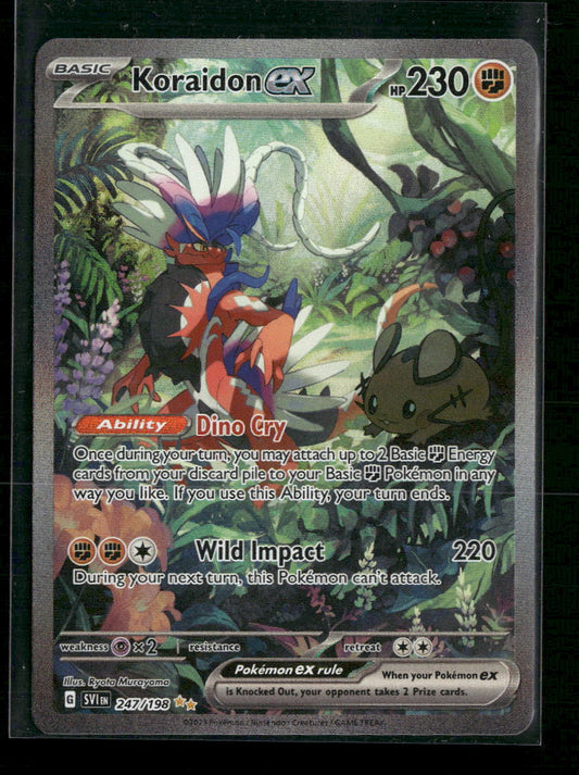 Koraidon ex SV01: Scarlet & Violet Base Set #247/198 - Front