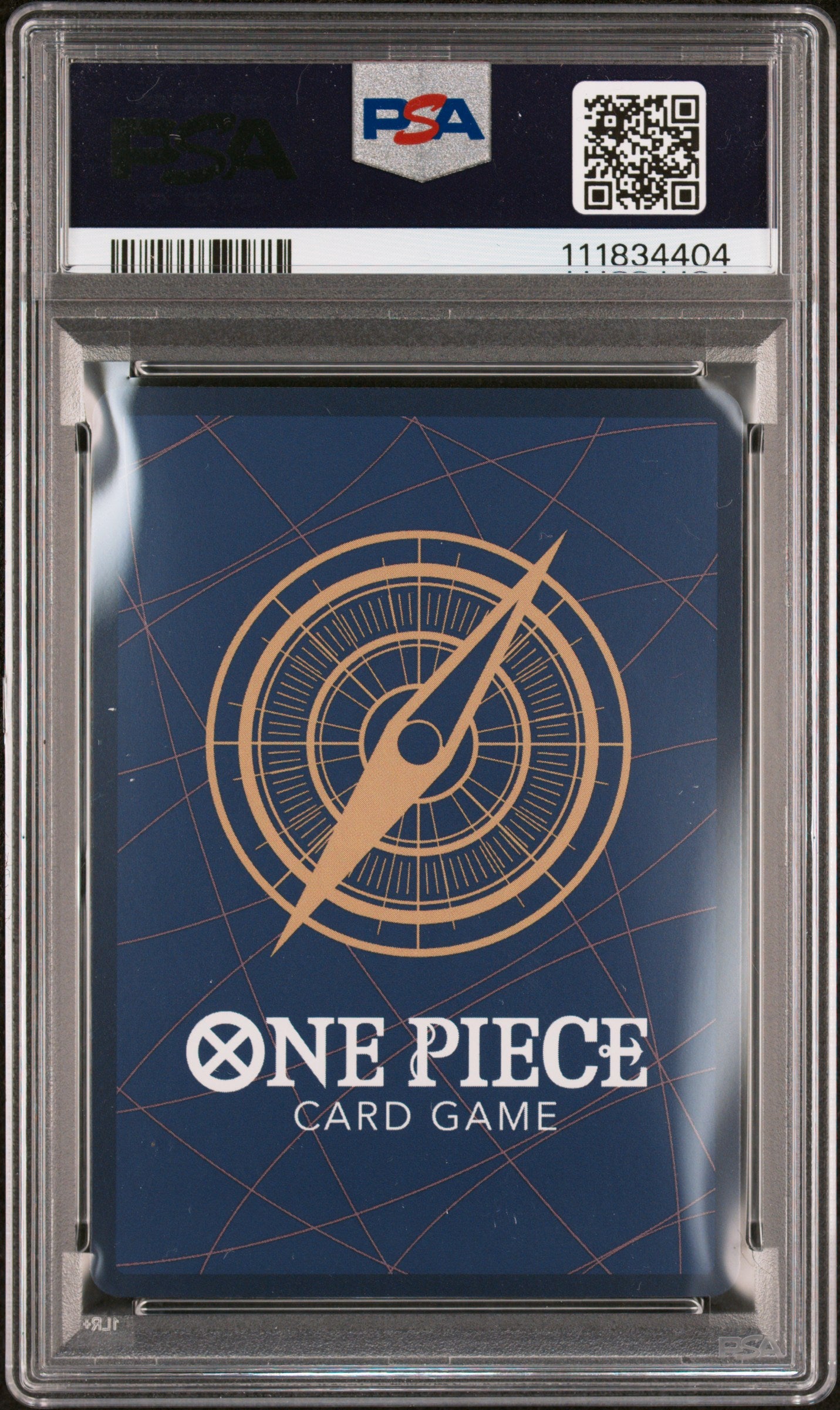Divine Departure 2025 One Piece Op10-Royal Blood #019 Alternate Art PSA 10 - Back
