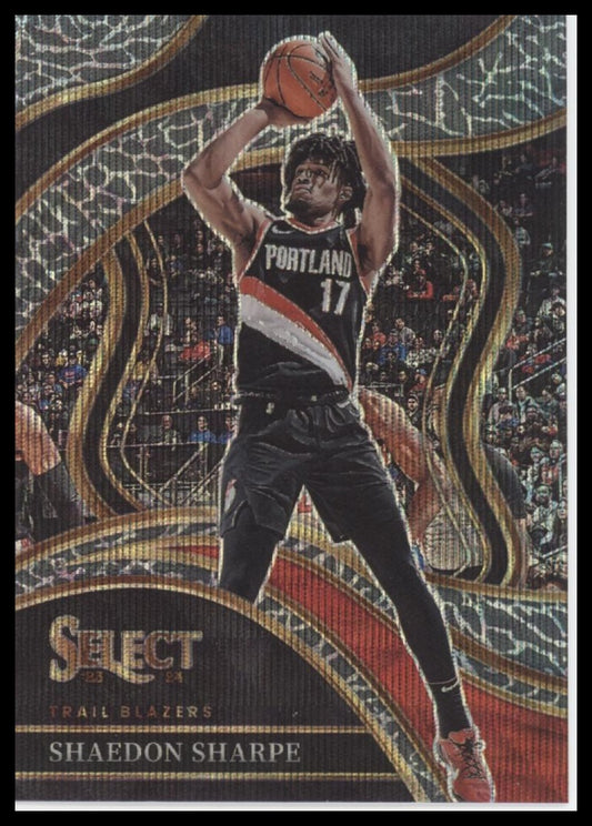 Shaedon Sharpe 2023-24 Panini Select #215 Prizms - Front