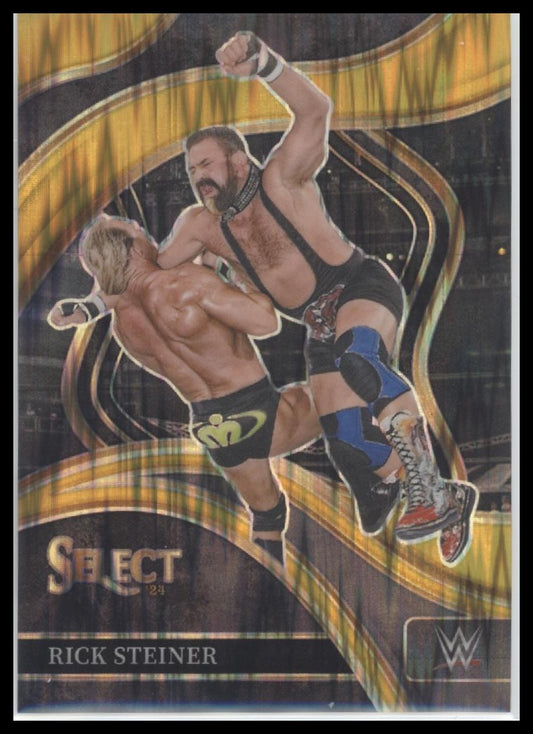 Rick Steiner 2024 Panini Select WWE #211 Gold Prizms #/10 - Front