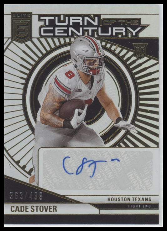 Cade Stover 2024 Donruss Elite #TCA-CST Turn of the Century Autographs #/499 - Front