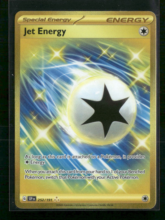 Jet Energy SV08: Surging Sparks #252/191 - Front