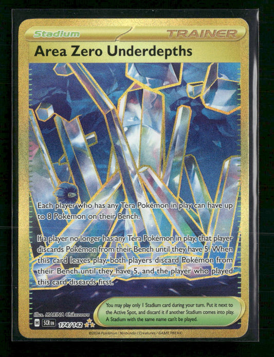 Area Zero Underdepths SV07: Stellar Crown #174/142 - Front