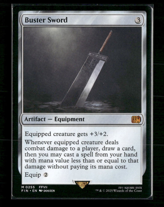 Buster Sword FINAL FANTASY #255 - Front
