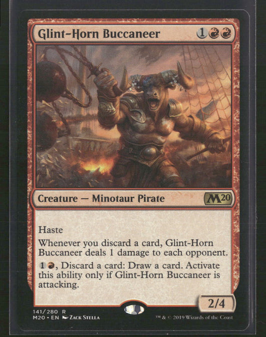Glint-Horn Buccaneer Core Set 2020 #141 - Front