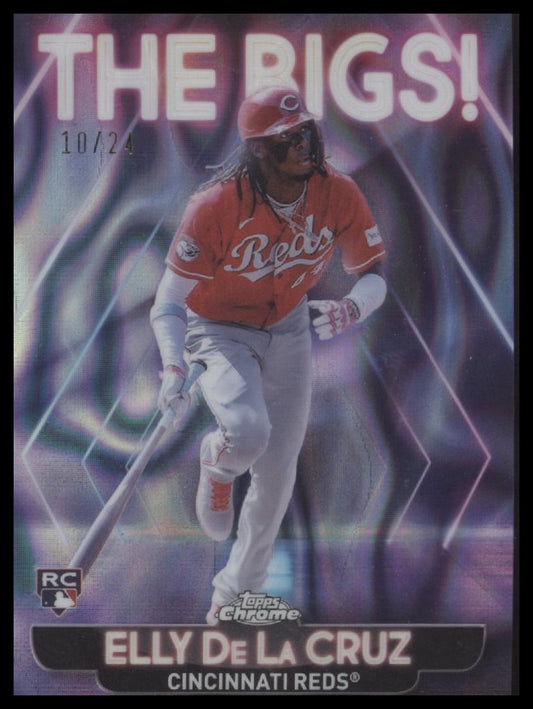 Elly De La Cruz 2024 Topps Big League #TB-1 The Bigs! #/24 - Front