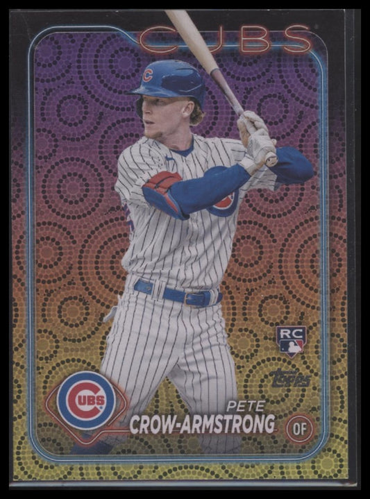Pete Crow-Armstrong 2024 Topps #407 Holiday - Front
