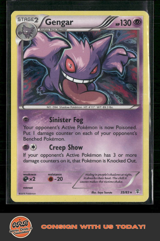 Gengar XY - BREAKthrough #60/162 - Front