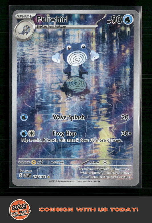 Poliwhirl SV: Scarlet & Violet 151 #176/165 - Front