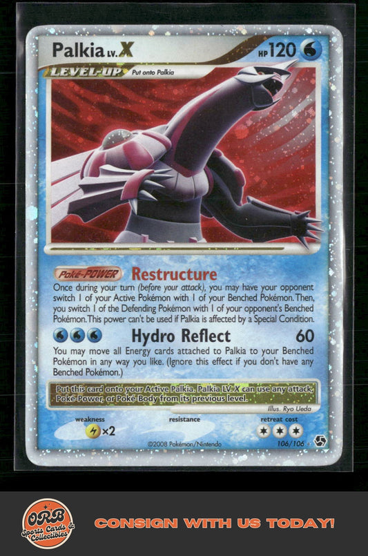 Palkia LV.X Great Encounters #106/106 - Front