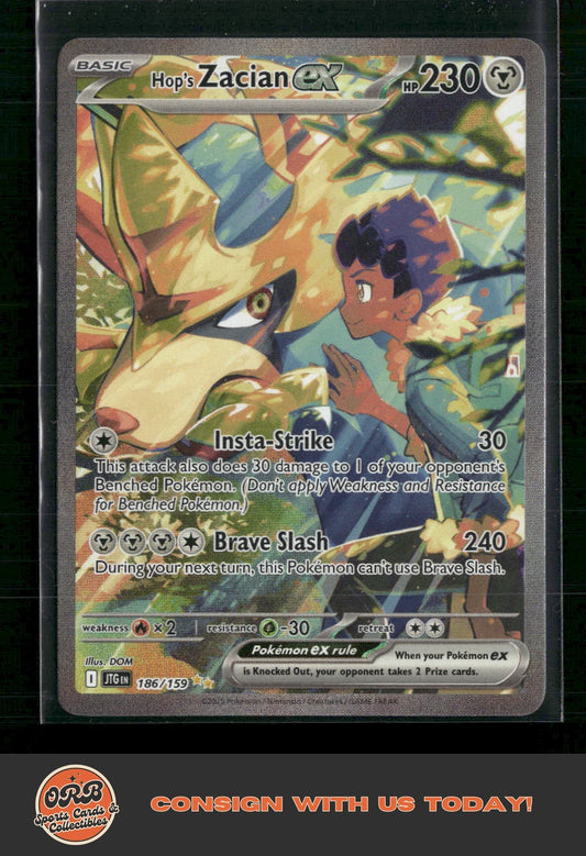 Hop's Zacian ex SV09: Journey Together #186/159 - Front