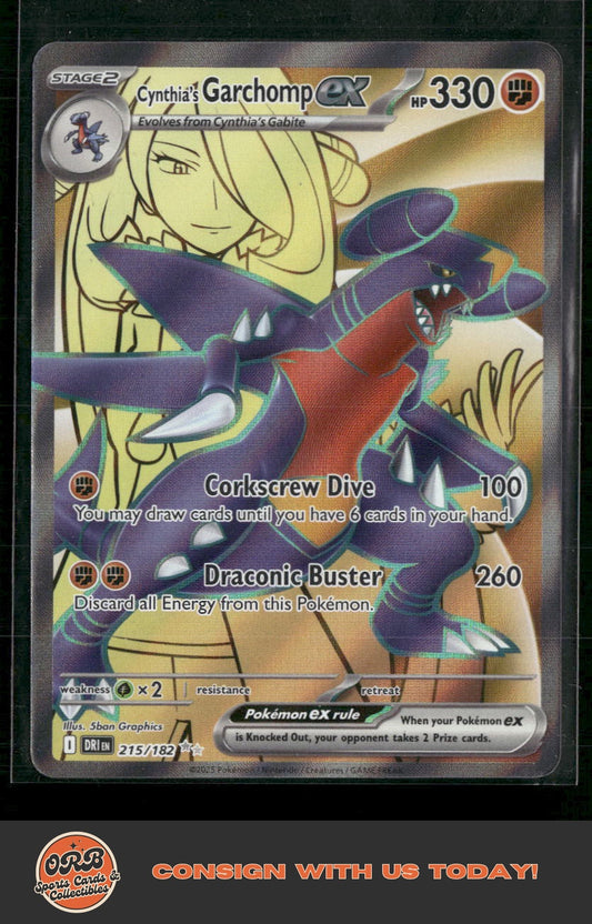 Cynthia's Garchomp ex SV10: Destined Rivals #215/182 - Front