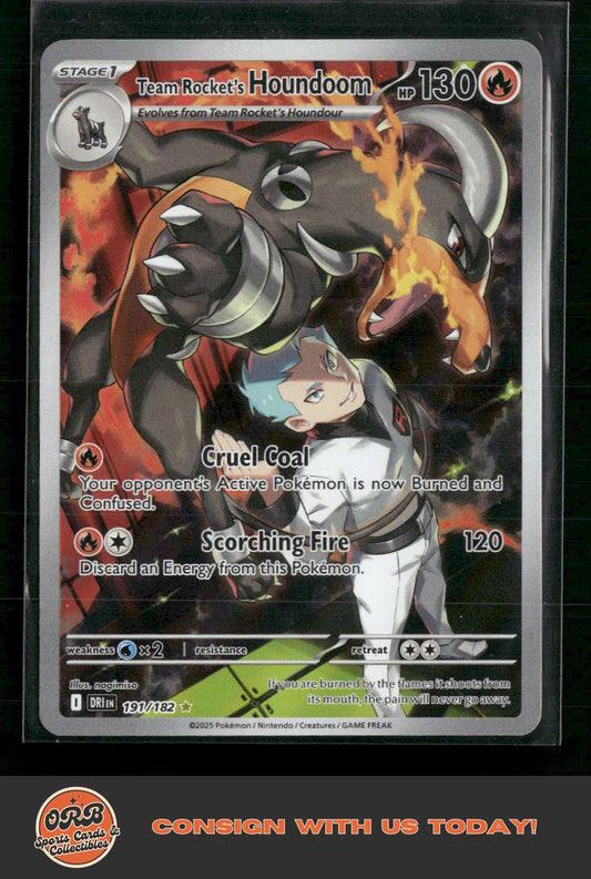 Team Rocket's Houndoom SV10: Destined Rivals #191/182 - Front