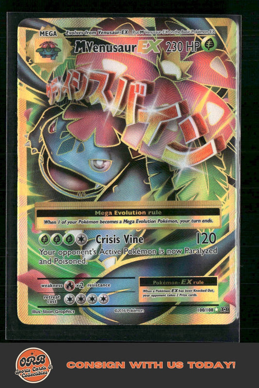 M Venusaur EX (Full Art) XY - Evolutions #100/108 - Front
