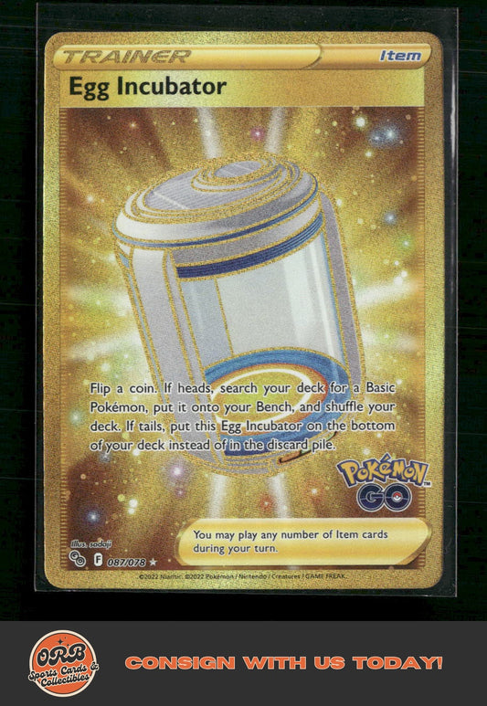 Egg Incubator (Secret) Pokemon GO #087/078 - Front