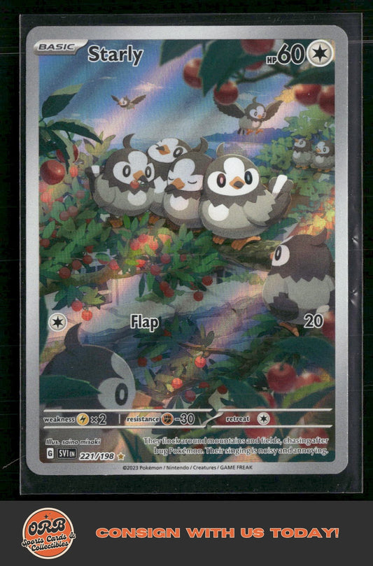 Starly SV01: Scarlet & Violet Base Set #221/198 - Front