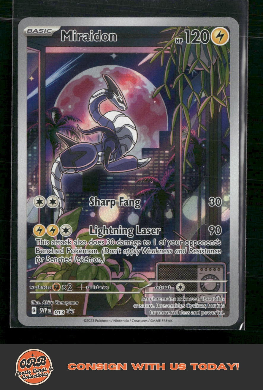 Miraidon SV: Scarlet & Violet Promo Cards #013 - Front