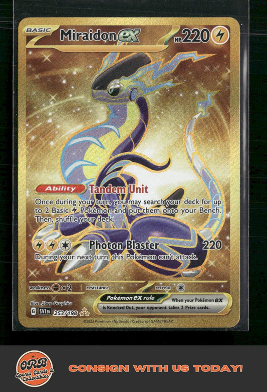 Miraidon ex SV01: Scarlet & Violet Base Set #253/198 - Front