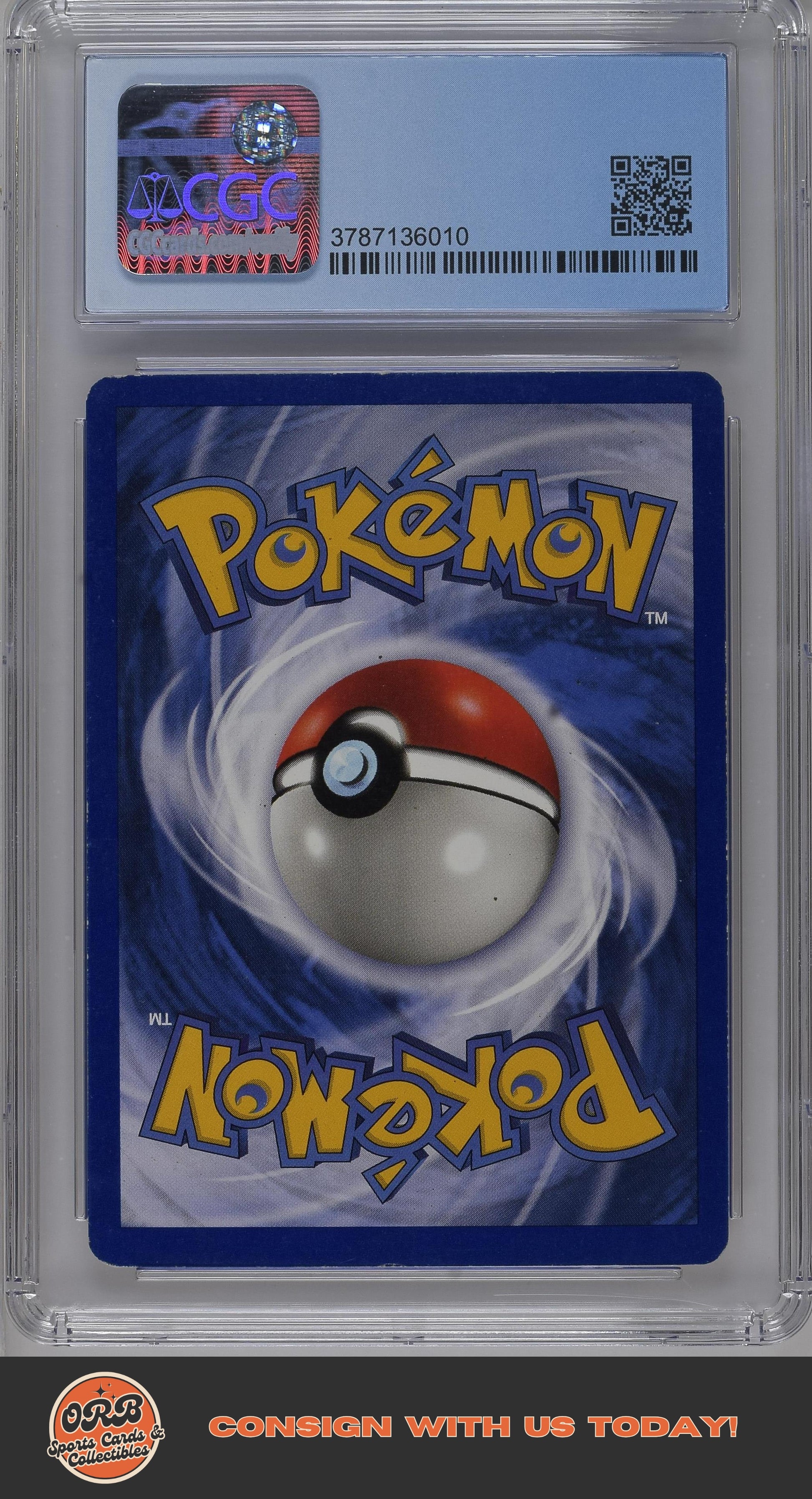 Lapras 1999 Fossil #10/62 CGC 6.5 - Back