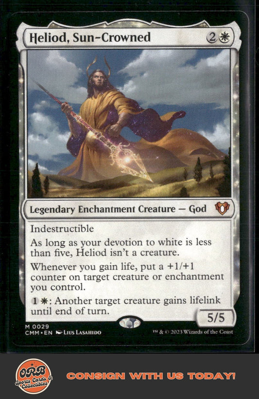 Heliod, Sun-Crowned Commander Masters #29 - Front
