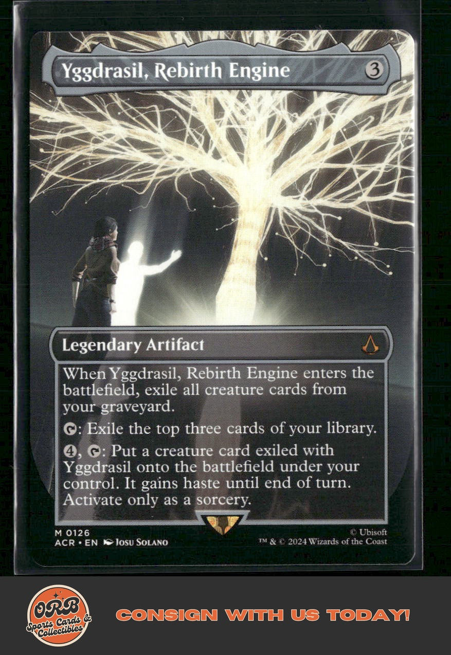 Yggdrasil, Rebirth Engine (Borderless) Universes Beyond: Assassin's Creed #126 - Front