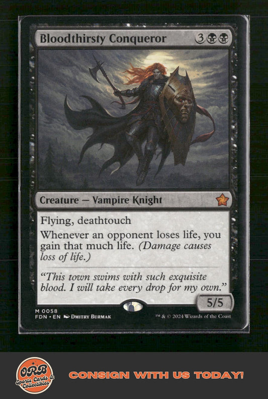 Bloodthirsty Conqueror Foundations #58 - Front