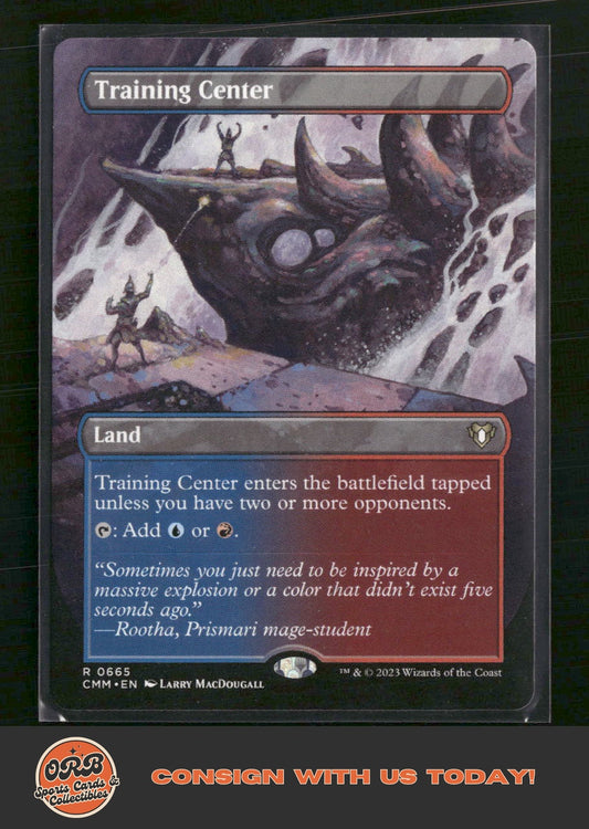 Training Center (Borderless) Commander Masters #665 - Front
