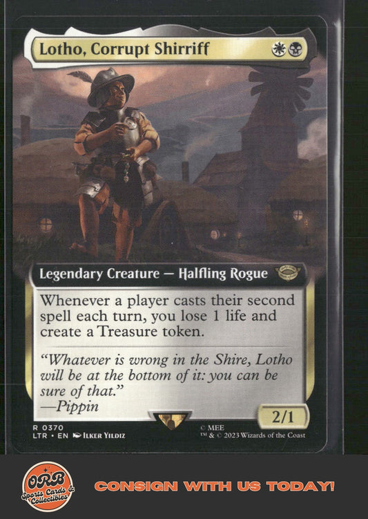 Lotho, Corrupt Shirriff (Extended Art) Tales of Middle-earth #370 - Front