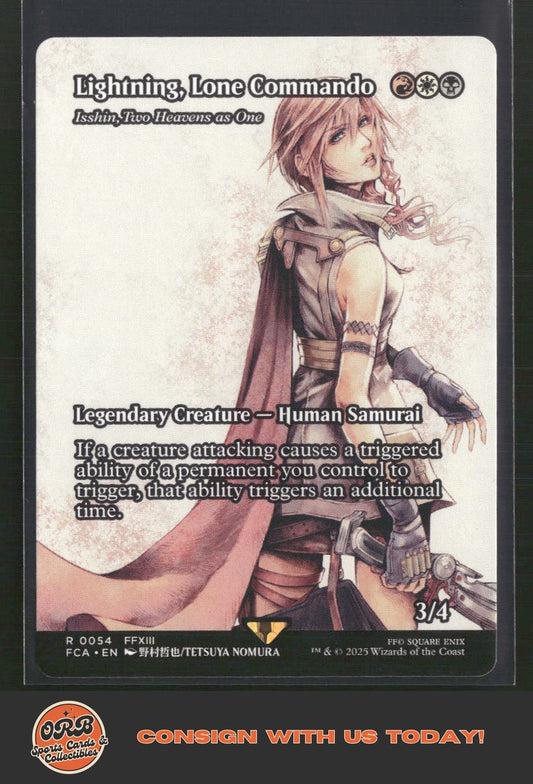Lightning, Lone Commando FINAL FANTASY: Through the Ages #54 - Front