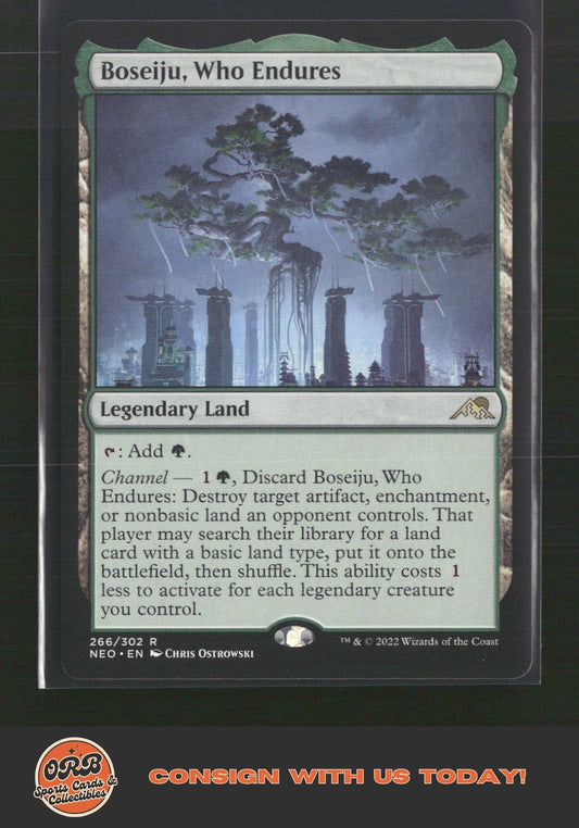 Boseiju, Who Endures Kamigawa: Neon Dynasty #266 - Front
