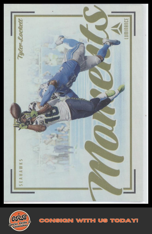 Tyler Lockett 2024 Panini Luminance #M-TLT Moments - Front