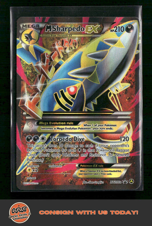 M Sharpedo EX Alternate Art Promos #XY200a - Front