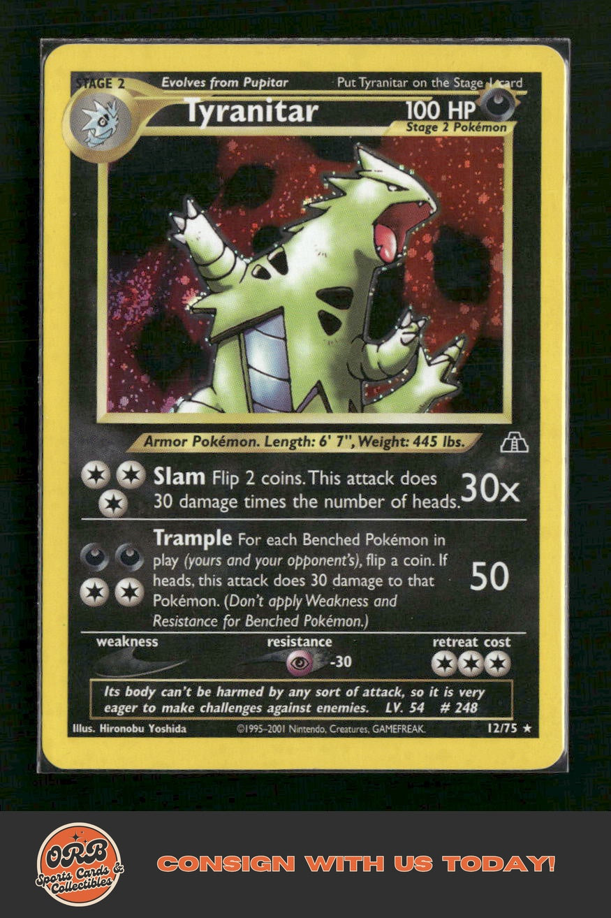 Tyranitar (12) Neo Discovery #12/75 - Front