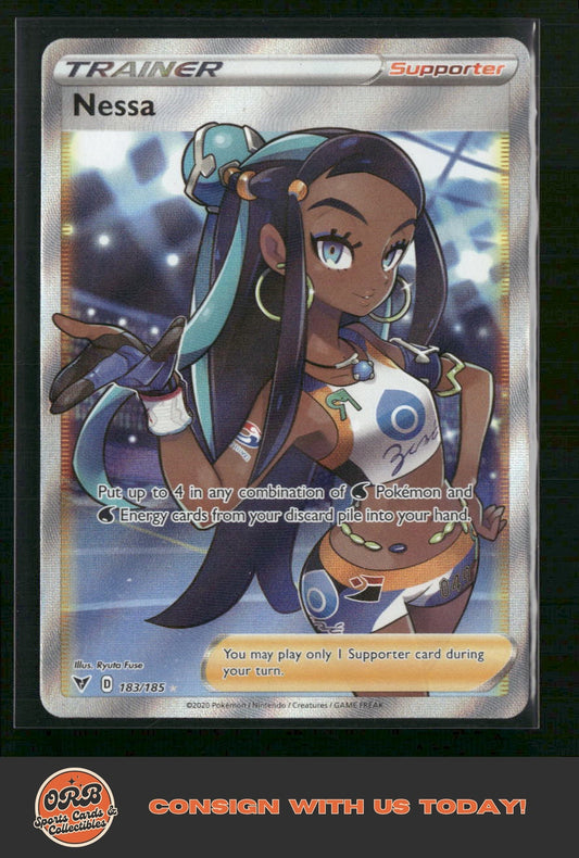 Nessa (Full Art) SWSH04: Vivid Voltage #183/185 - Front