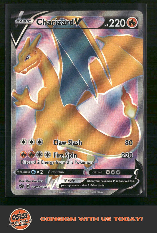 Charizard V SWSH: Sword & Shield Promo Cards #SWSH050 - Front