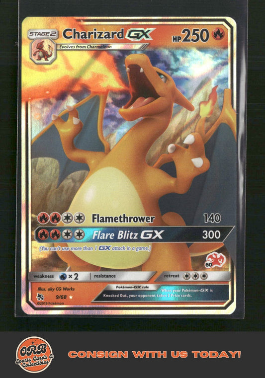 Charizard GX Hidden Fates #9/68 - Front