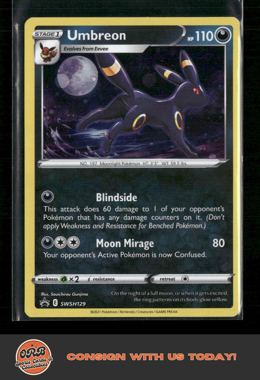 Umbreon SWSH: Sword & Shield Promo Cards #SWSH129 - Front